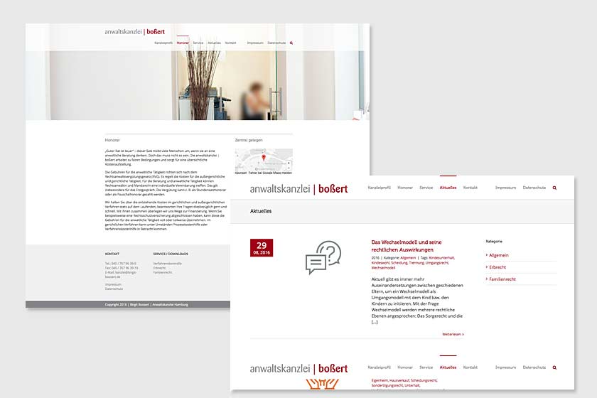 Projekt Webdesign
